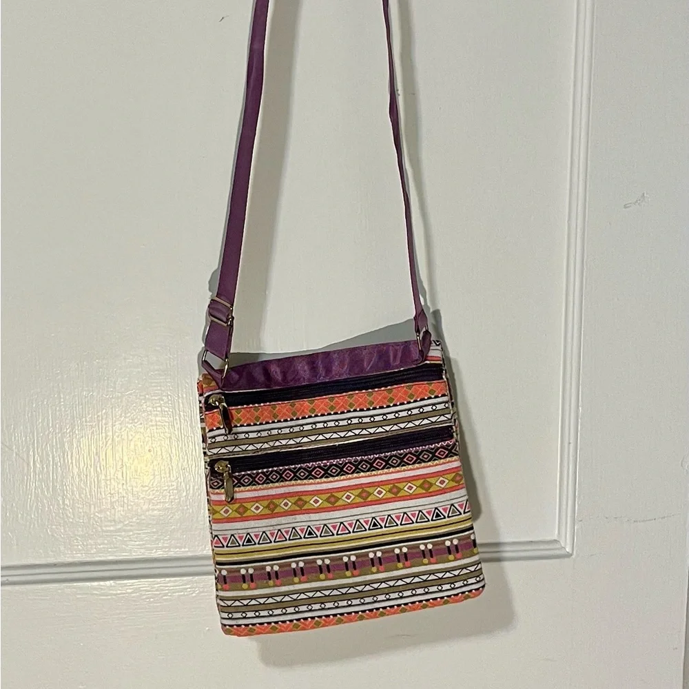 Trendy Multicolor Crossbody Bag